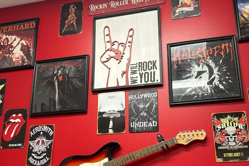 The Rockin' Roller Hair Studio salon in Castle Rock, Colorado