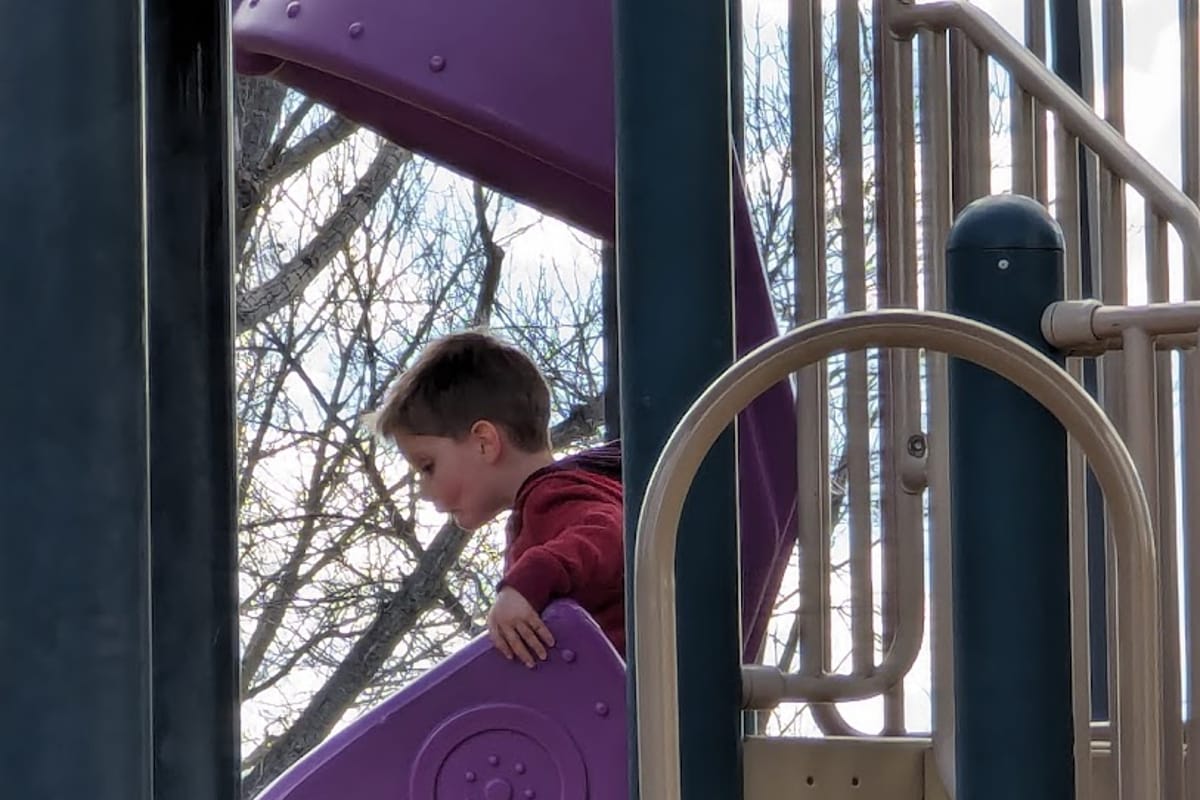 Interior view of Creekside Playground