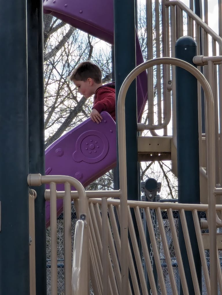 Interior view of Creekside Playground