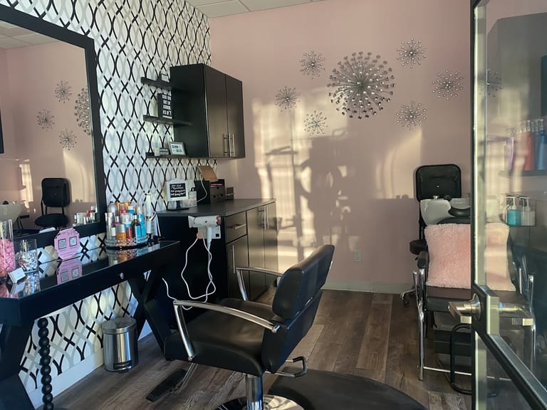 Interior view of Hair by Leanne