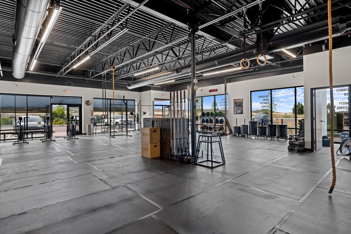Interior view of CrossFit Crusade