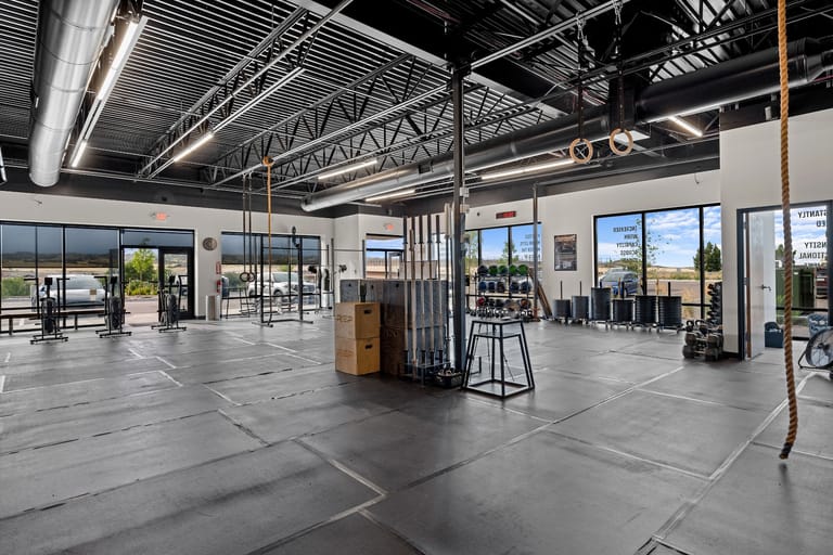 Interior view of CrossFit Crusade