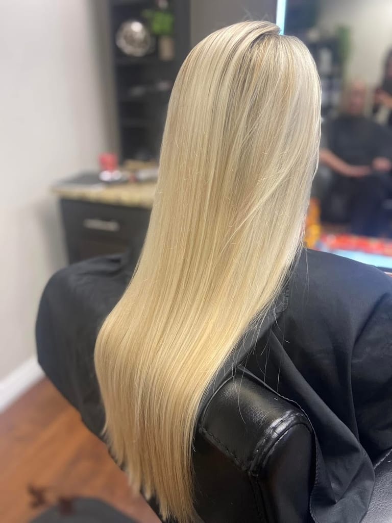 Interior view of Castilleja Hair Design