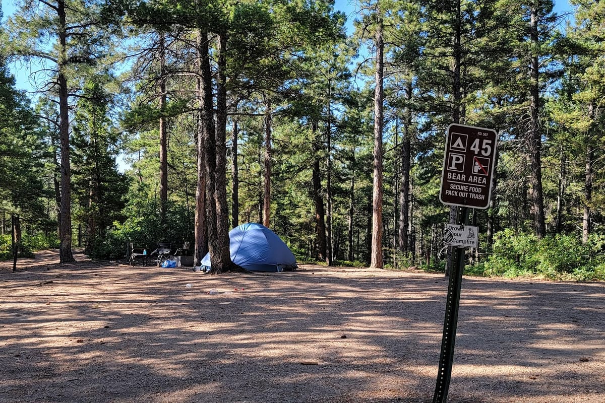 Interior view of Rampart Ranger Camp and Dirt Bike Area