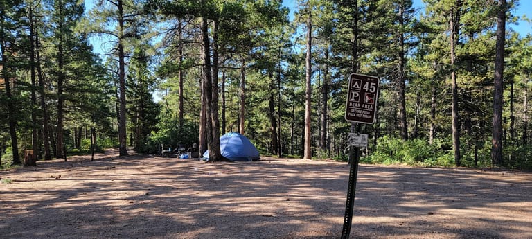 Interior view of Rampart Ranger Camp and Dirt Bike Area
