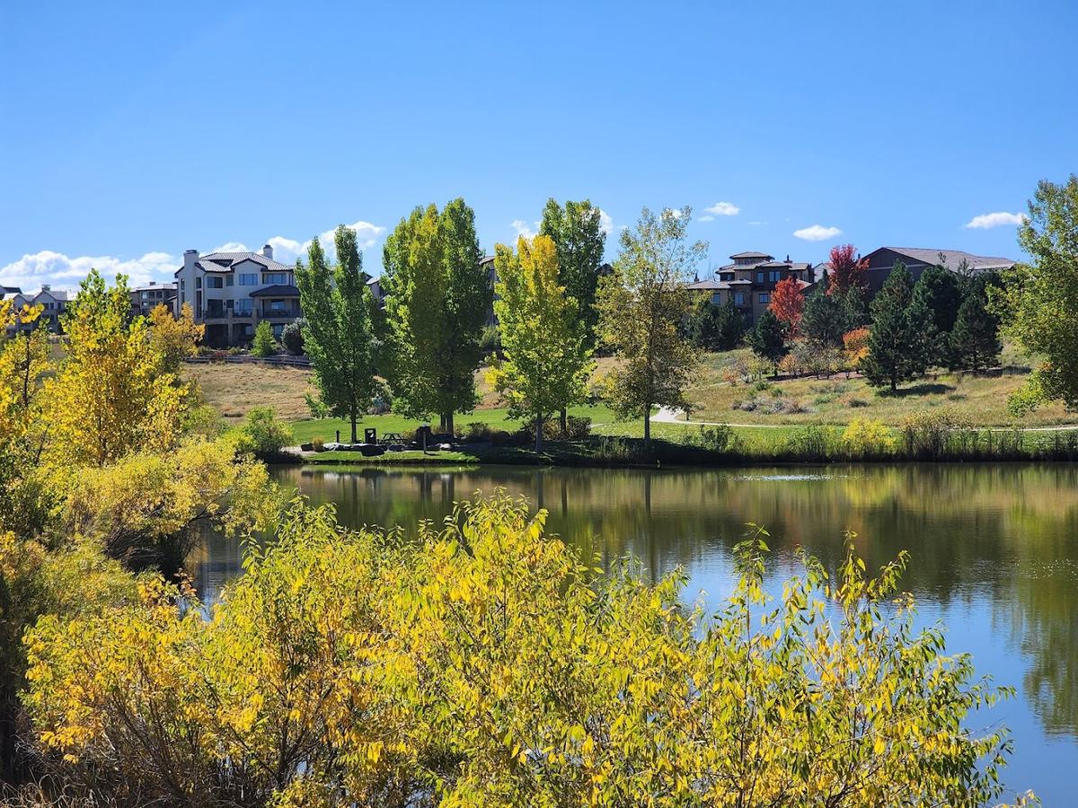 Reflection Park park in Highlands Ranch, Colorado