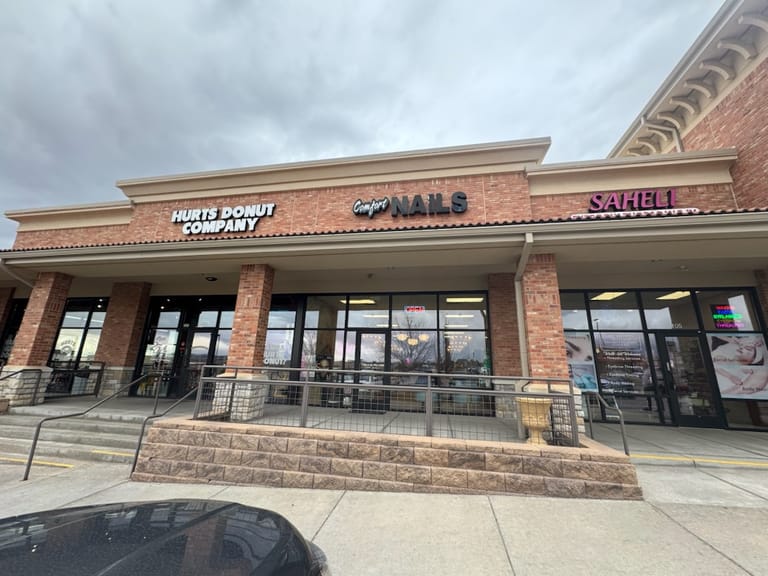 Interior view of Comfort Nails