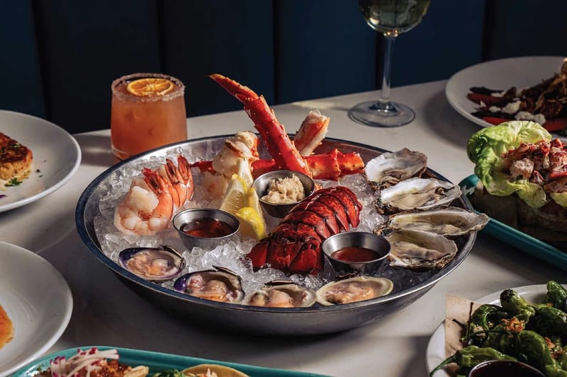 Blue Island Oyster Bar and Seafood restaurant in Lone Tree, Colorado