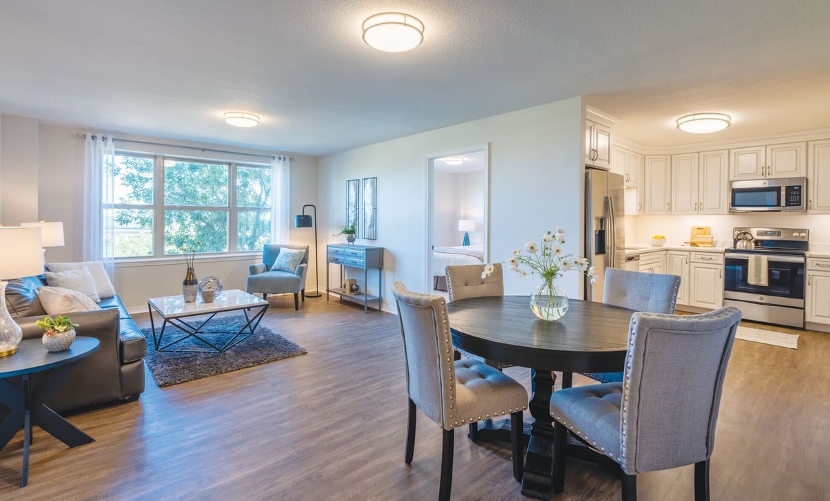 Interior view of Wind Crest Senior Living Community