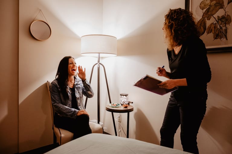 Interior view of Completely For You Massage