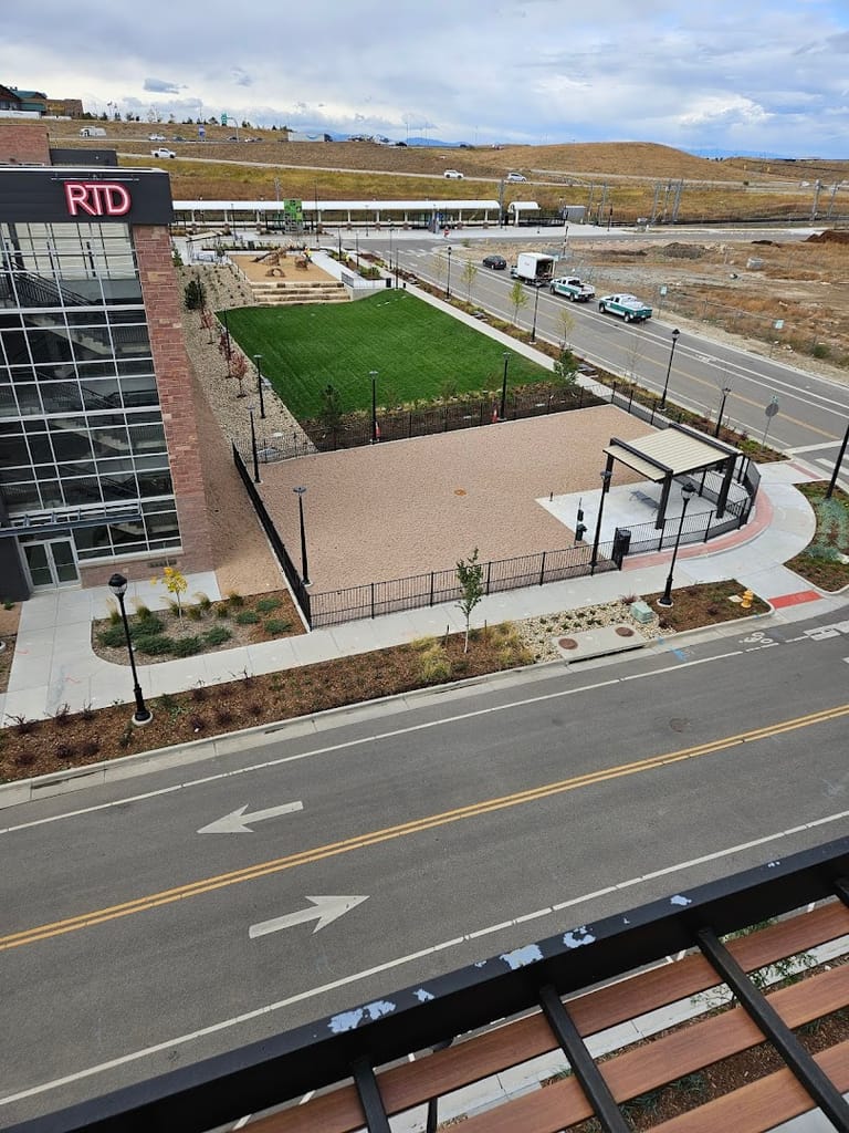 Talus Apartments exterior entrance
