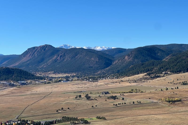 Spruce Mountain Open Space park in Larkspur, Colorado