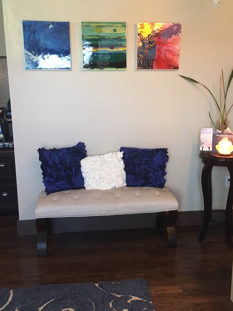 Elements Massage dining area