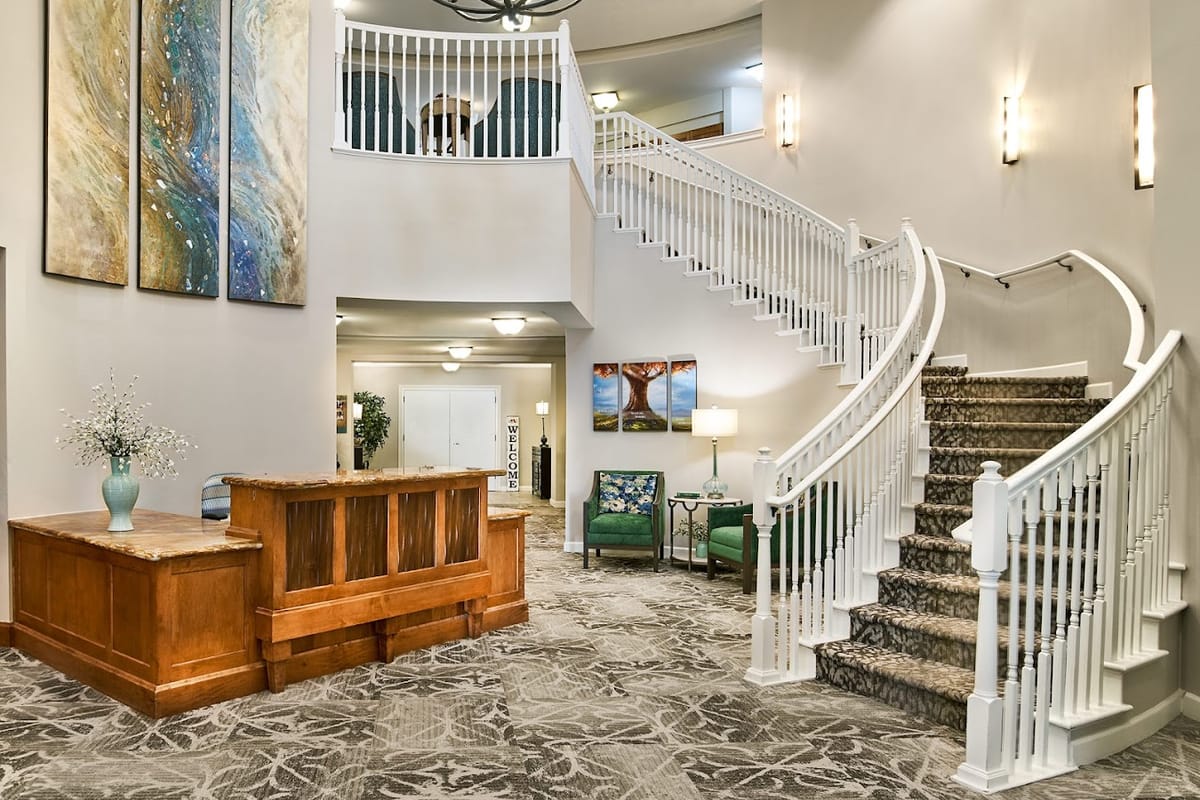 MorningStar Senior Living of Parker exterior entrance