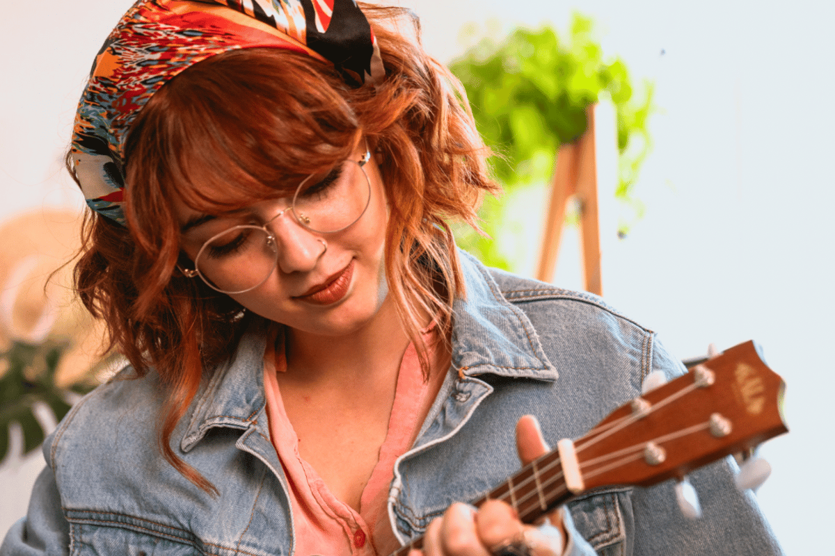 Group ukulele music class at Tri Arts Project Castle Rock