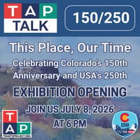 Tri Arts Project community art showcase at the historic Cantril School Building in Castle Rock