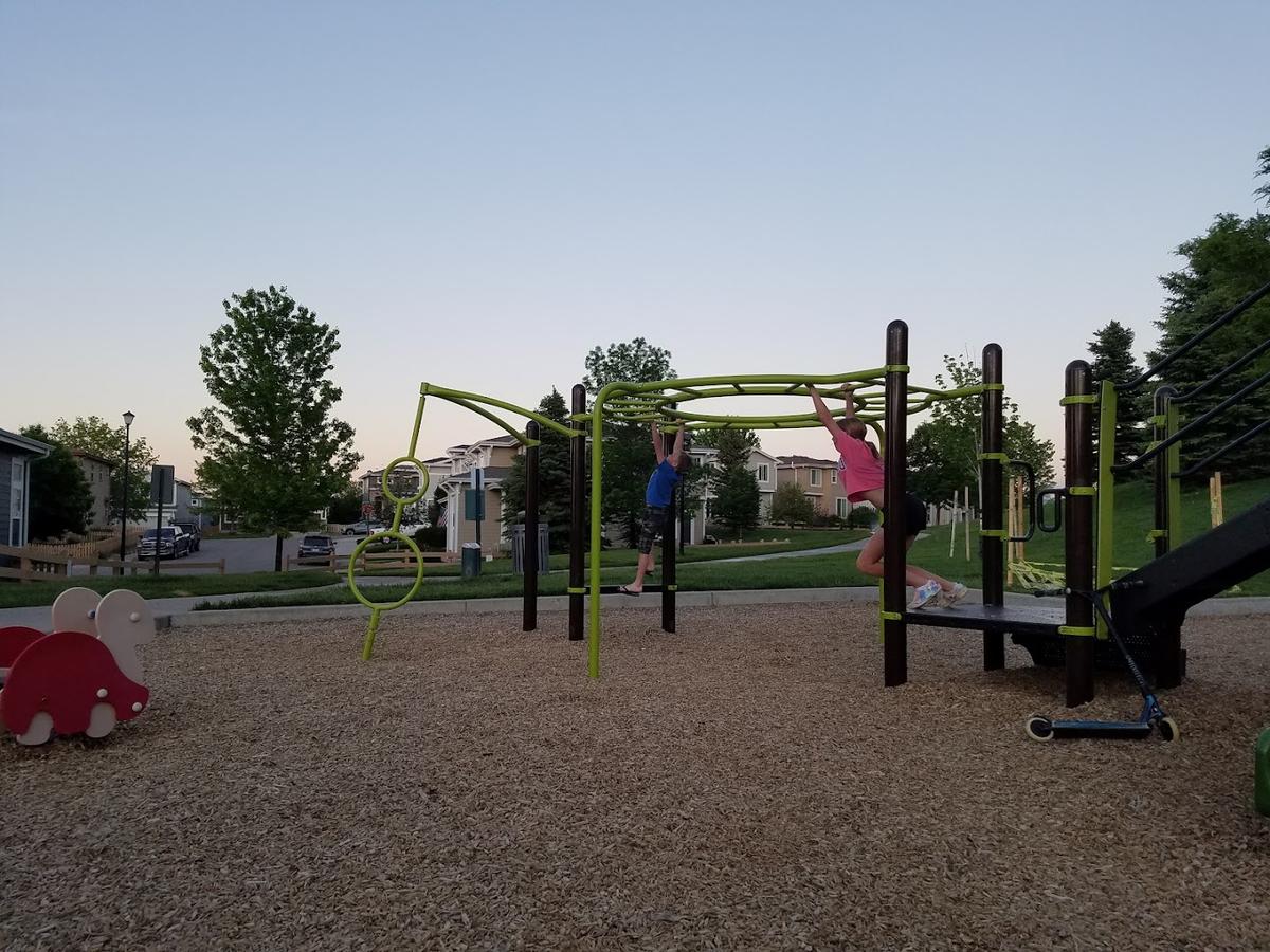 Spearwood Park at Firelight at Highlands Ranch park in Highlands Ranch, Colorado