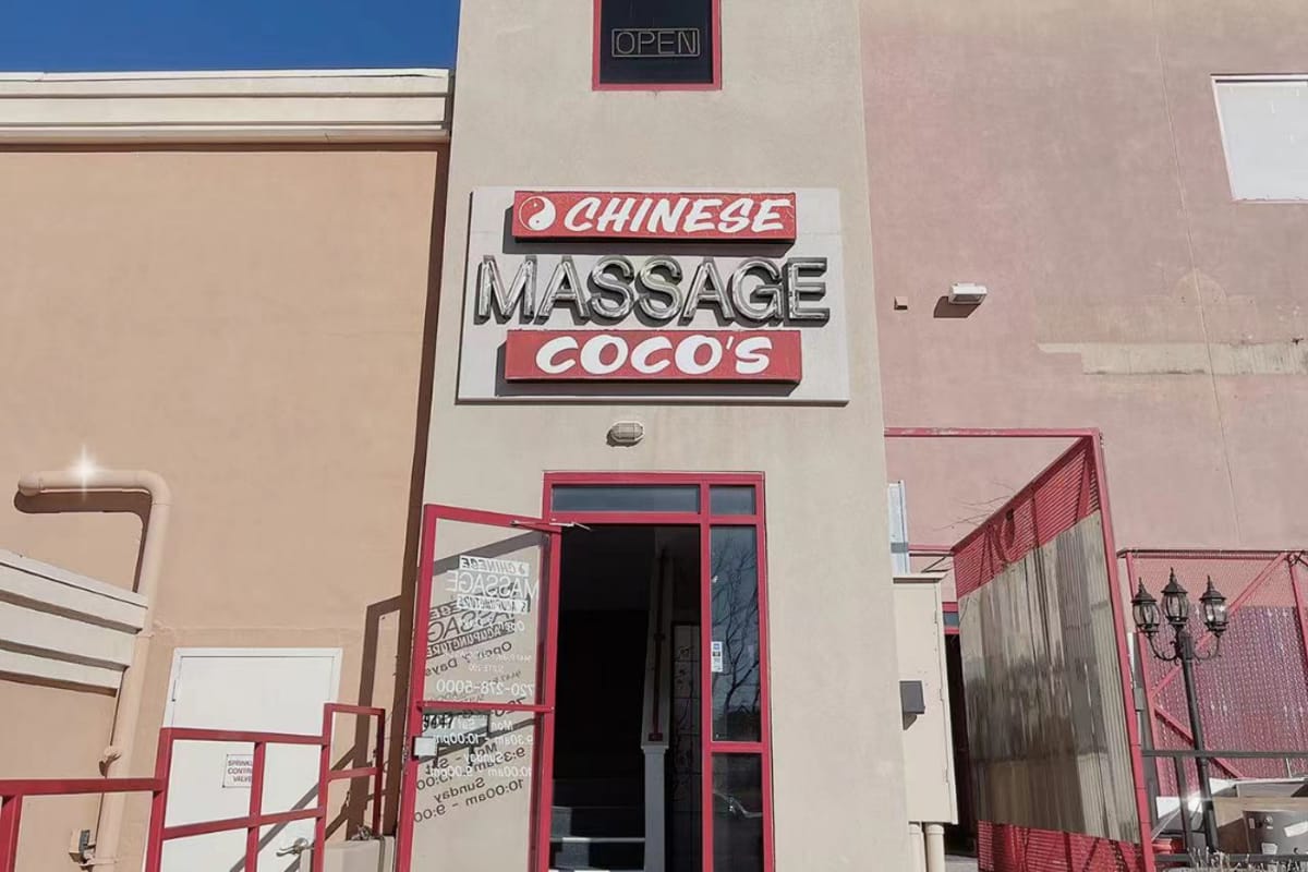 Interior view of Coco Massage