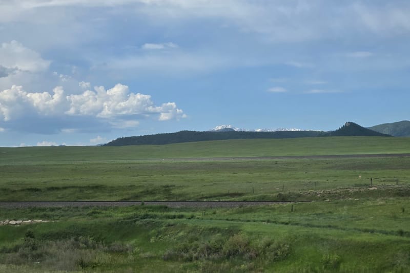 Greenland Open Space Trailhead park in Larkspur, Colorado