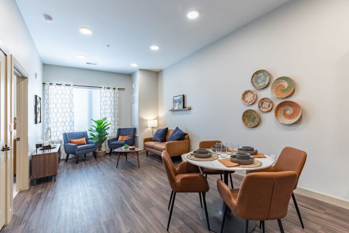 Terra Bluffs dining area