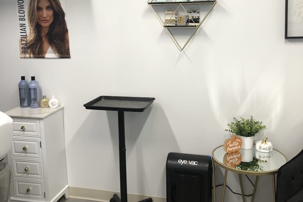 Interior view of MM Hair Designs
