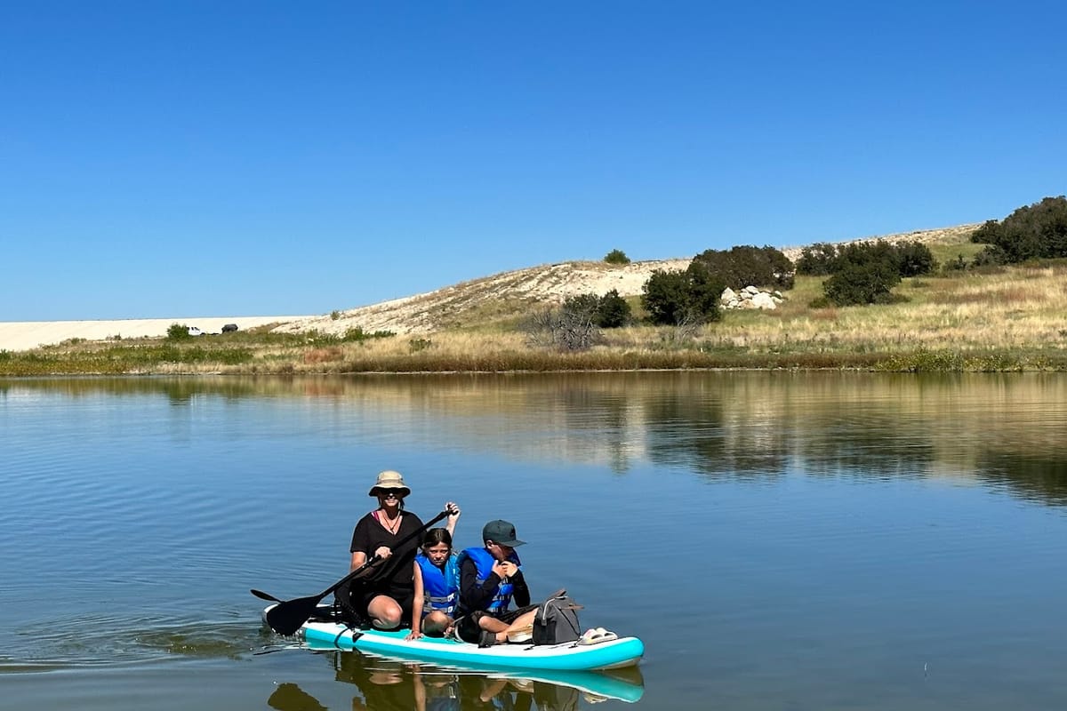 Rueter-Hess Reservoir atmosphere and seating
