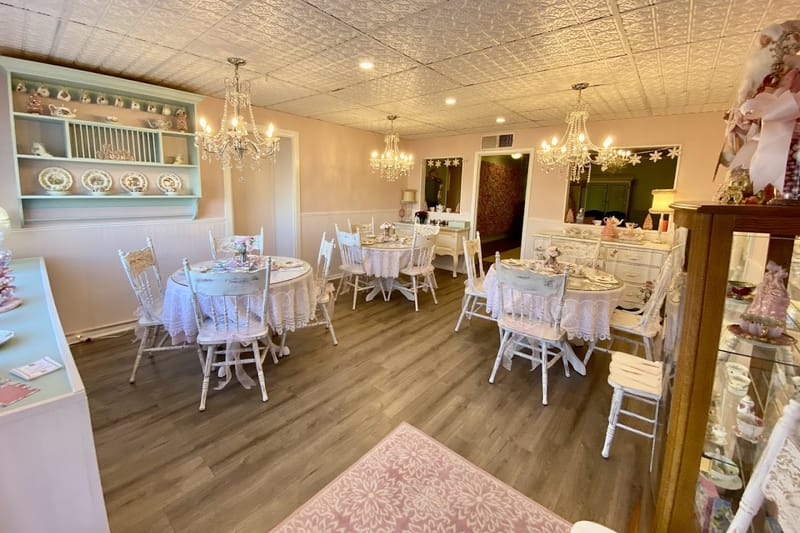 Miss M's Tea Parlour coffee shop in Castle Rock, Colorado