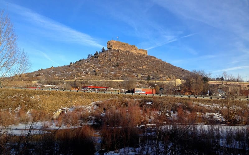 Castle Rock, Colorado — site of the planned Gold Crown Foundation youth field house in Dawson Trails