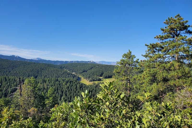 Indian Creek Trailhead park in Sedalia, Colorado