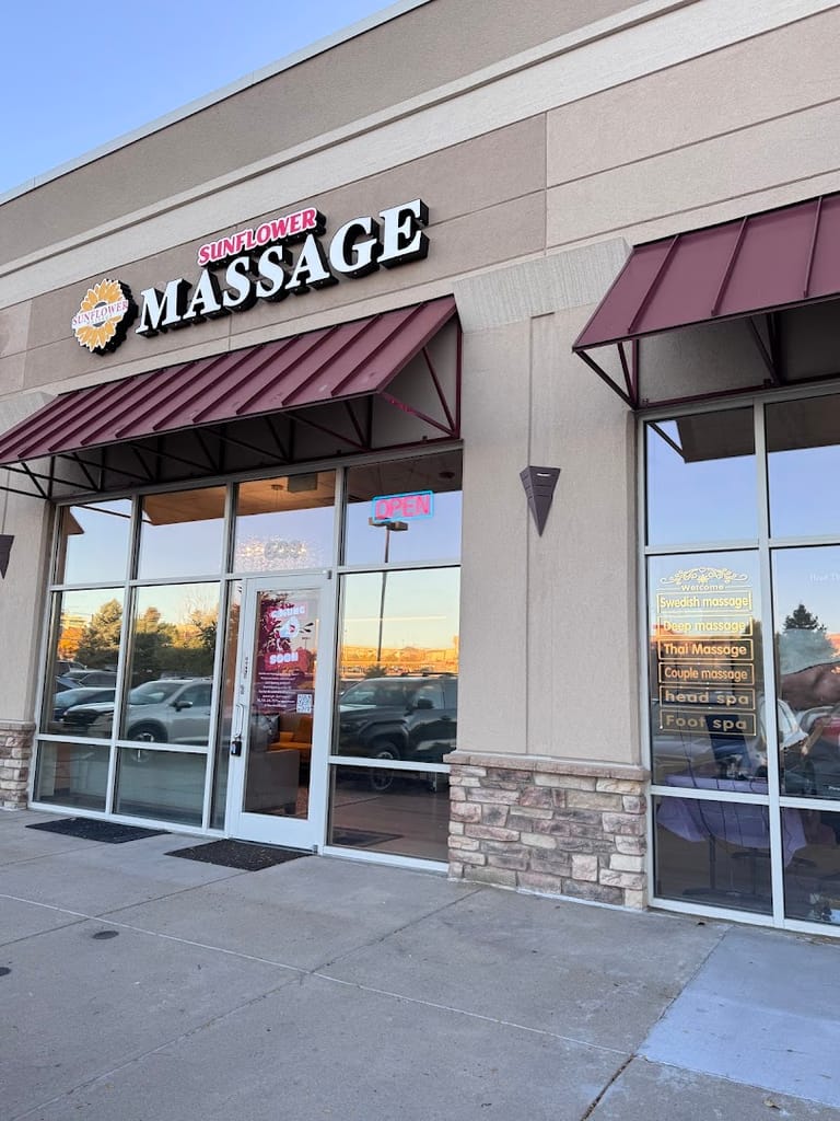 Sunflower Massage featured offerings
