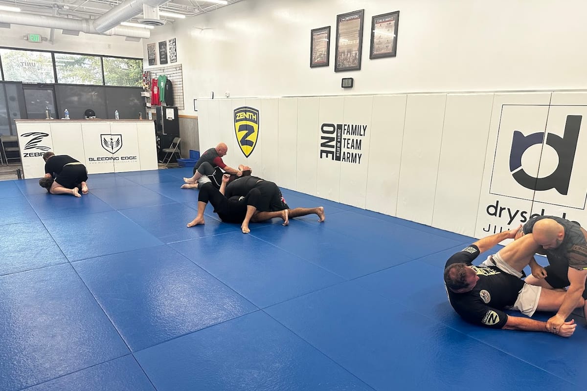 Zenith Authentic Brazilian Jiu Jitsu atmosphere and seating