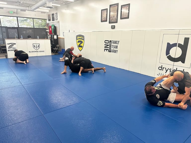Zenith Authentic Brazilian Jiu Jitsu atmosphere and seating