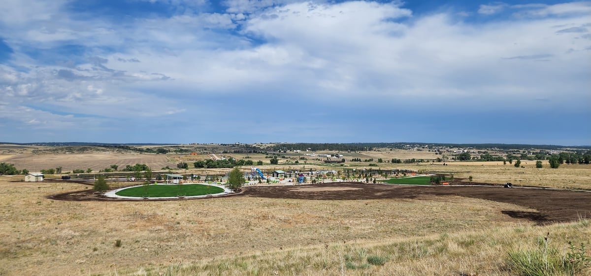 Cobblestone Ranch Park exterior entrance