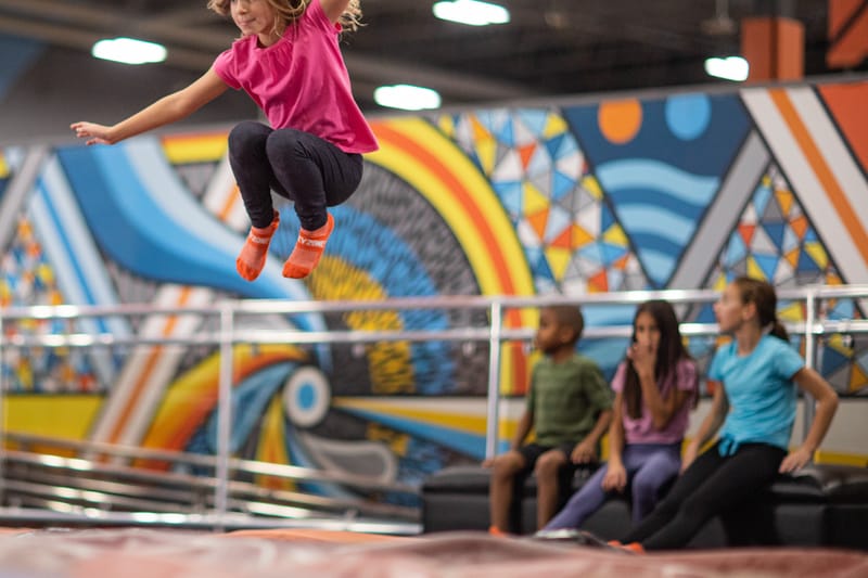 Sky Zone Trampoline Park attraction in Parker, Colorado