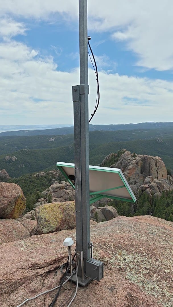 Interior view of Devil's Head Lookout