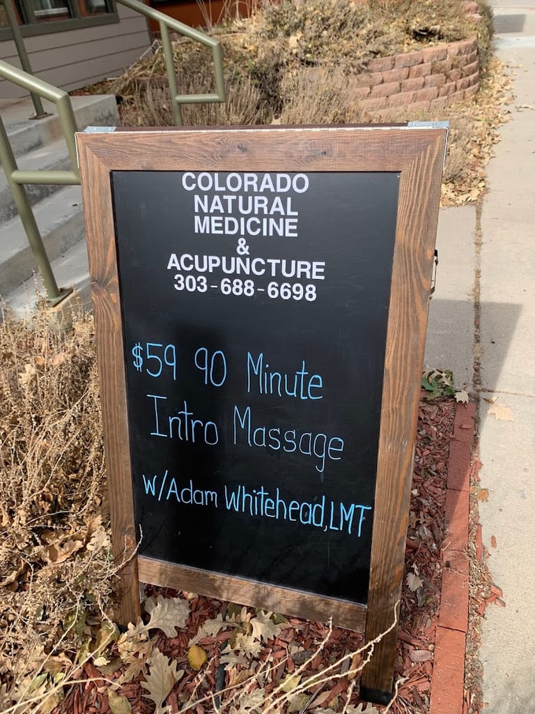 Colorado Natural Medicine + Acupuncture exterior entrance