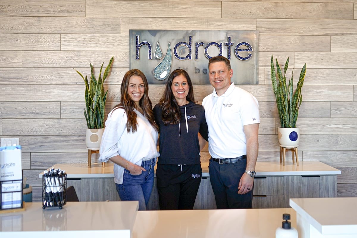 Interior view of Hydrate IV Bar