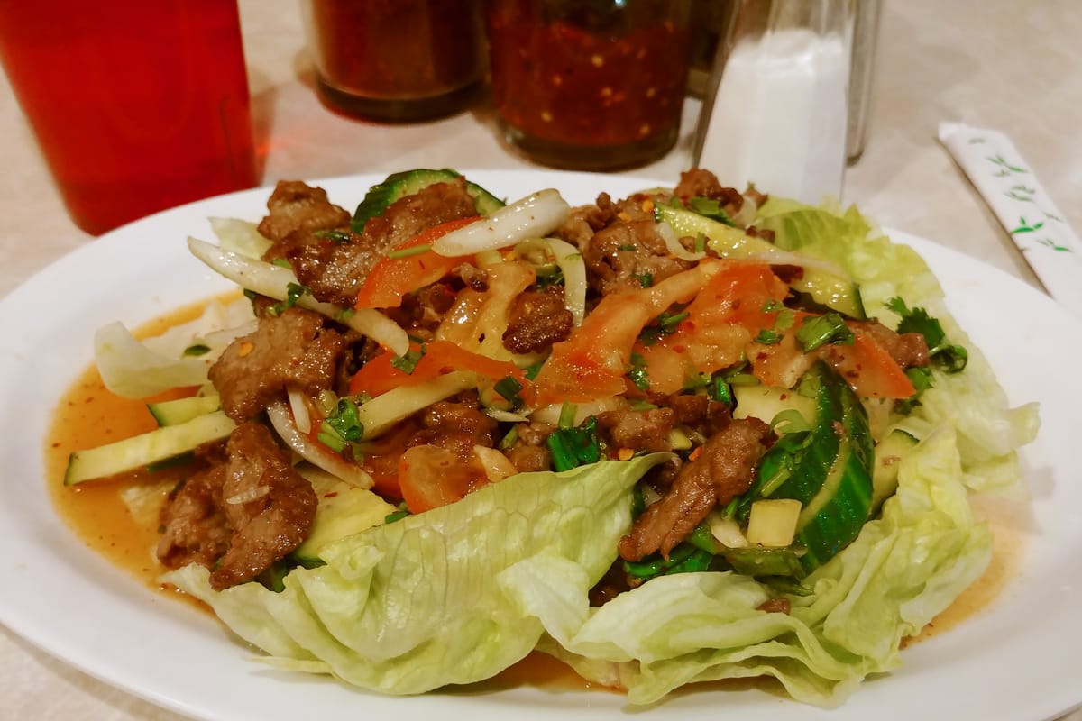 Interior view of Dancing Noodle