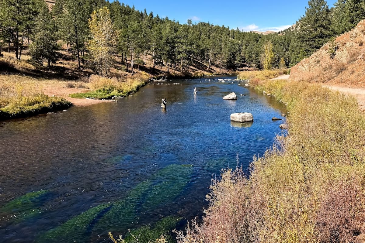 Interior view of Lone Rock Campground