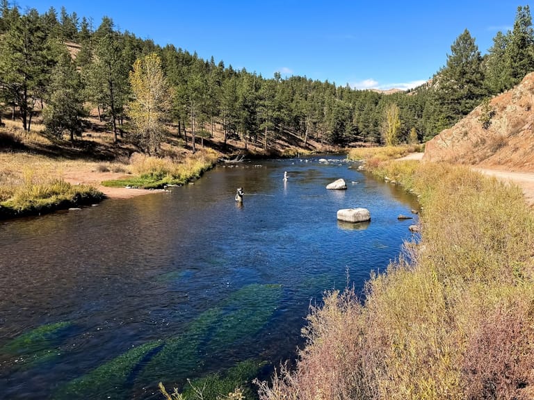 Interior view of Lone Rock Campground