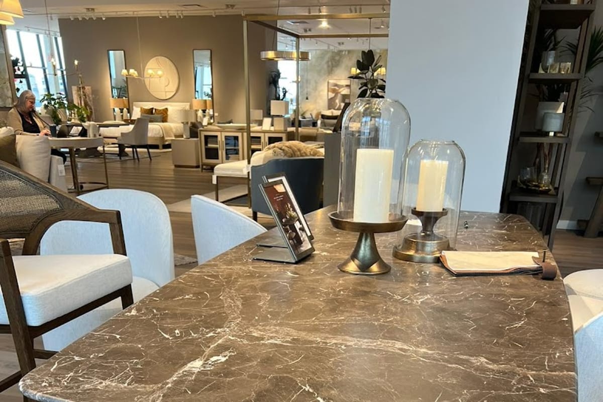 Interior view of Arhaus
