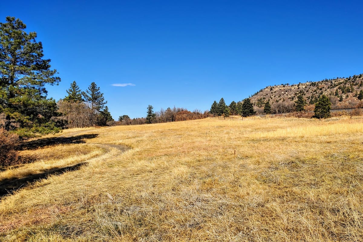 Columbine Open Space and Trail atmosphere and seating