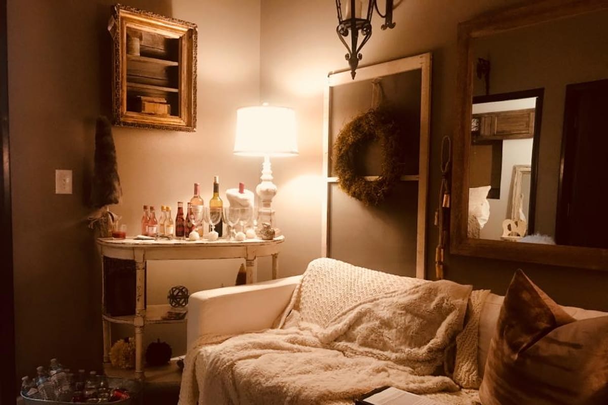 Interior view of IVORY med spa