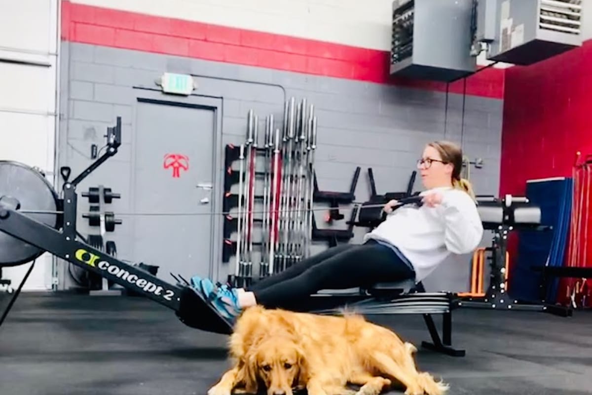 Bird Dog CrossFit dining area