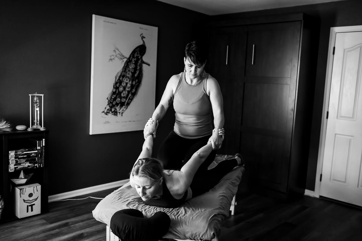 A to Z Massage and Bodywork dining area