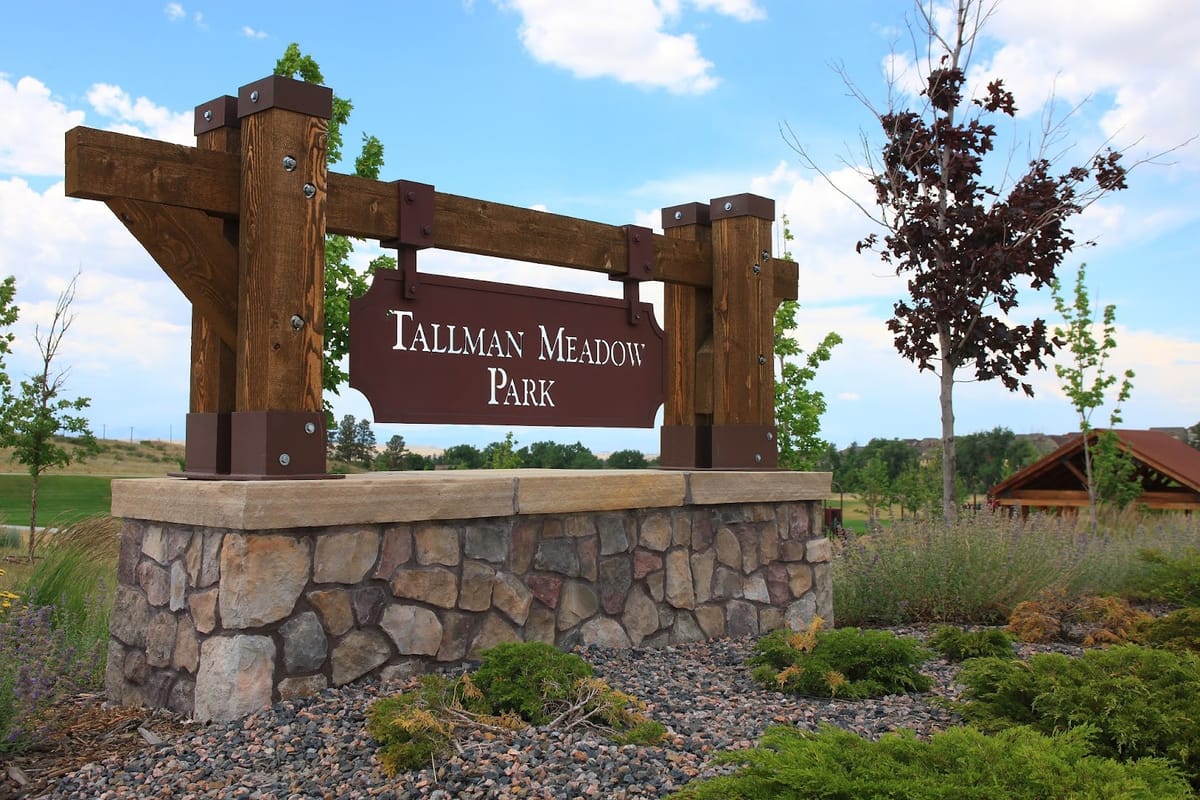 Tallman Meadow Park dining area