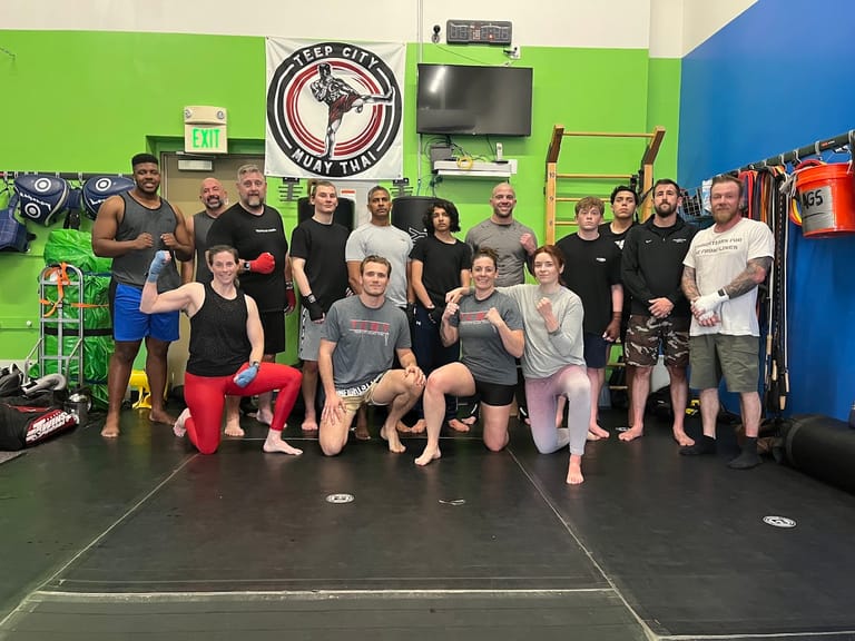 Teep City Muay Thai atmosphere and seating