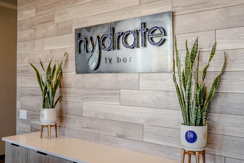 Hydrate IV Bar spa in Highlands Ranch, Colorado