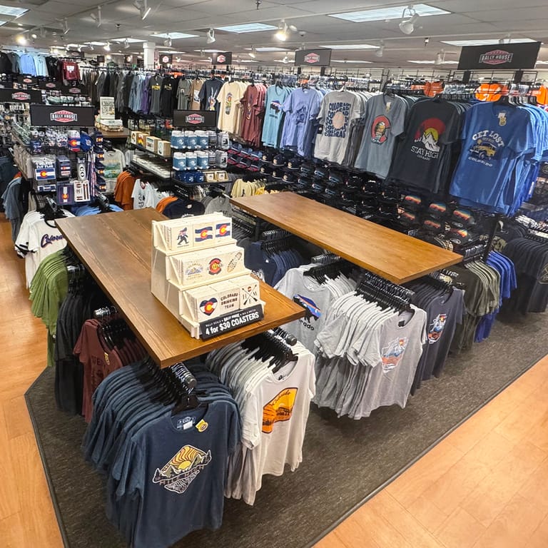 Rally House Outlets at Castle Rock atmosphere and seating