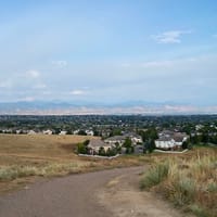 Bluffs Regional Park Trail park in Lone Tree, Colorado